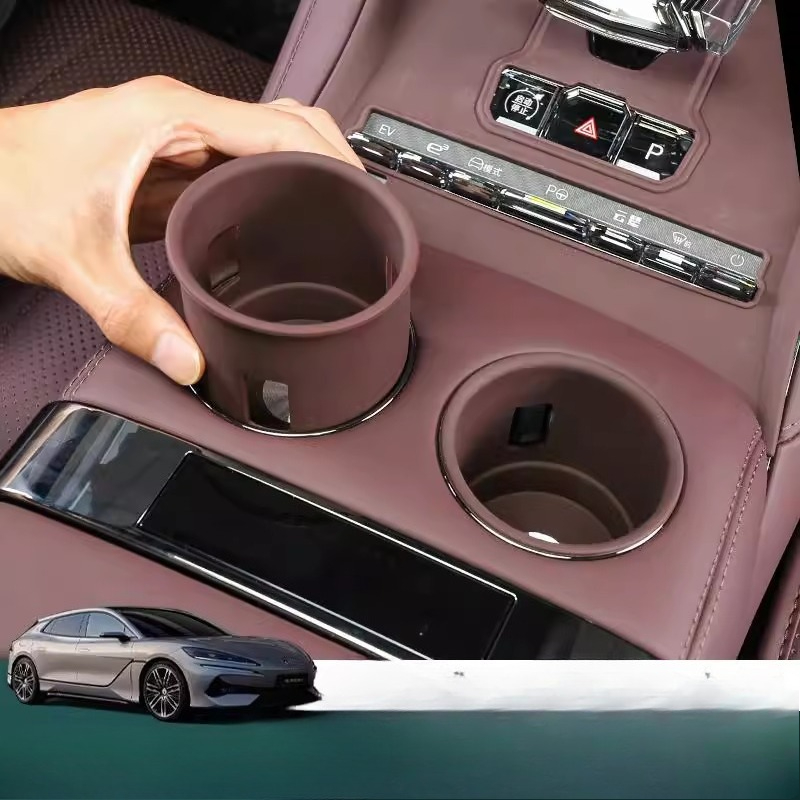 For DENZA  Z9GT Silicone pad for central control gear shift panel wireless charging pad water cup frame car interior accessories