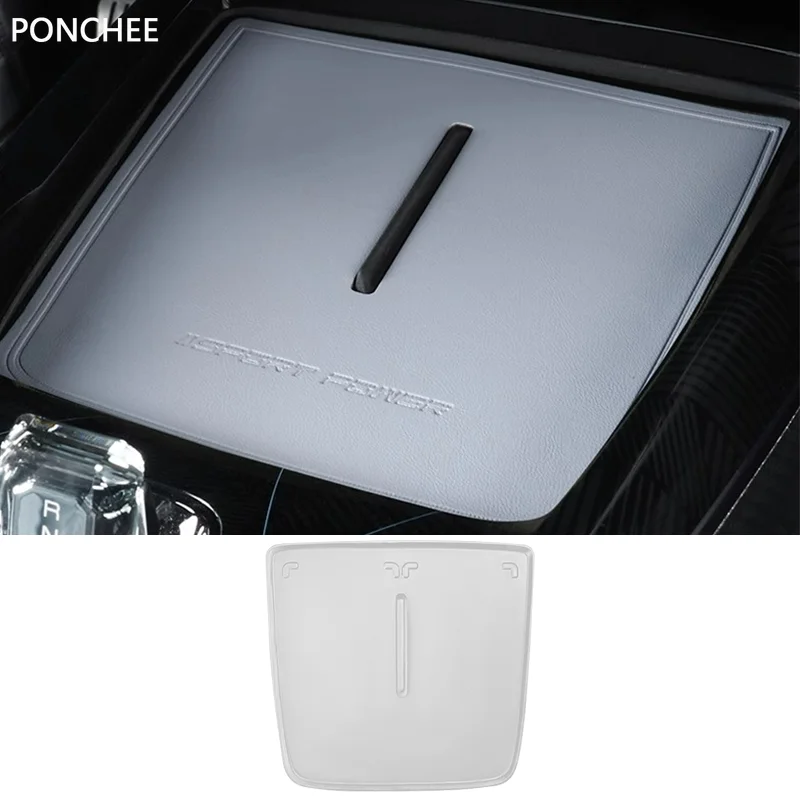 New For Byd Seal EV 2022-2024 Car Central Control Wireless Charge Anti-slip Mat Dust-proof Charger Protective Cover Pad Auto Par