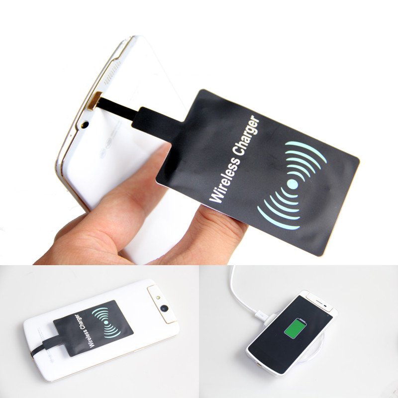 High Quality Portable Universal Qi Wireless Charger Receiver Lightweight Charging Adapter Pad Coil For Android System