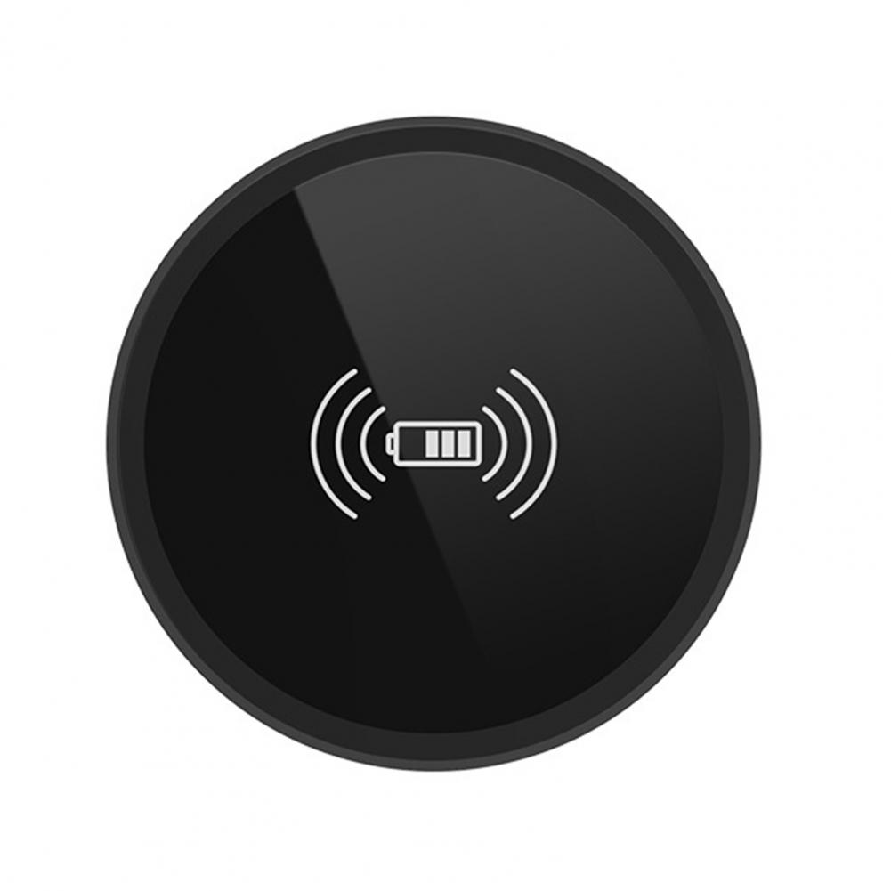 Wireless Charger Desktop Embedded Design 15w Desk Hidden Charging Stations for Home Office
