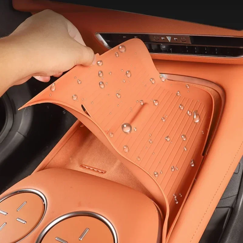 For Changan Shenlan DEEPAL S7/S07 Car Special Wireless Charging Mat Interior Modification Non-slip Silicone Pad Auto Accessories