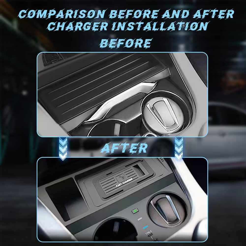 Fast Phone Charger For BMW X3 F25 X4 F26 2014-2017 Car Wireless Charging Pad Mobile Stand usb Tuning Accessories Center Control