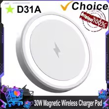 15W Ultra Thin Wireless Charger, Fast Qi Charging Pad with Compact 6cm Size, Lightweight Portable Design for Desk Bedroom Trave