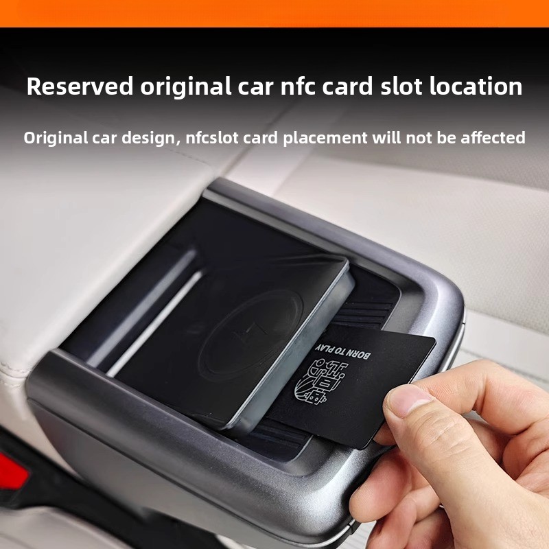 Car Wireless Charger Pad Smart Phone Charging Module Car Interior Modification Upgrade Accessories For Chery ICAUR V23 3rd Gen