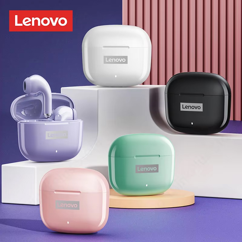 Original Lenovo LP40Pro TWS Bluetooth 5.1 Quick Connect Earphone Ergonomic Design Headphones Powerful Transmission Speed Headset