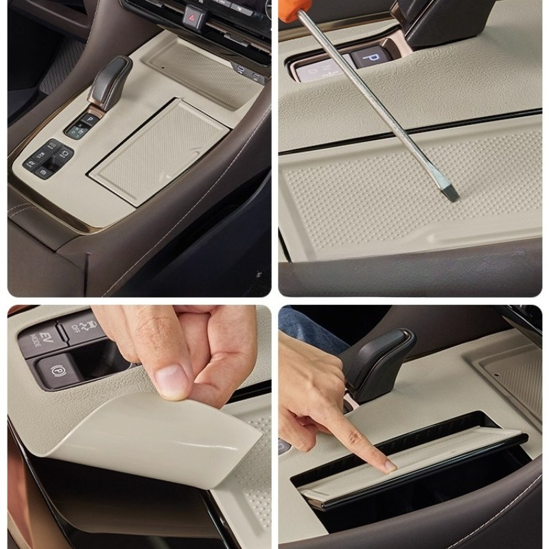 Central Control Gear Silicone Pad For Toyota Alphard 40 Series Vellfire Wireless Charging Modification Accessories LHD and RHD