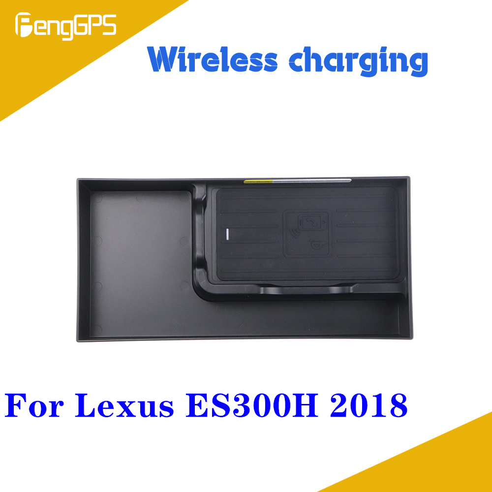 Car Quick Wireless Charger For Lexus ES300H 2018 QI Fast Mobile Phone 10W Hidden Car Dashboard Holder Charging Pad